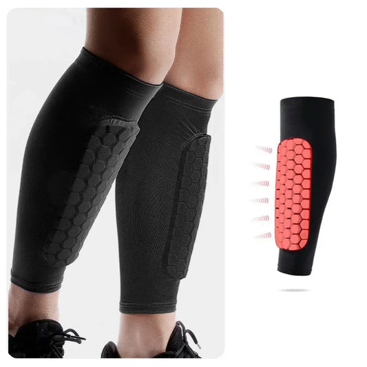 Honeycomb Soccer Shin Guards Football Shields Sports Legging