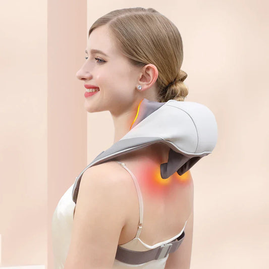 Foreverlily Neck And Shoulder Massager Wireless Shoulder